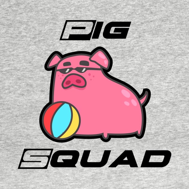 Pig Squad Funny Farm Animal Gift by chrizy1688